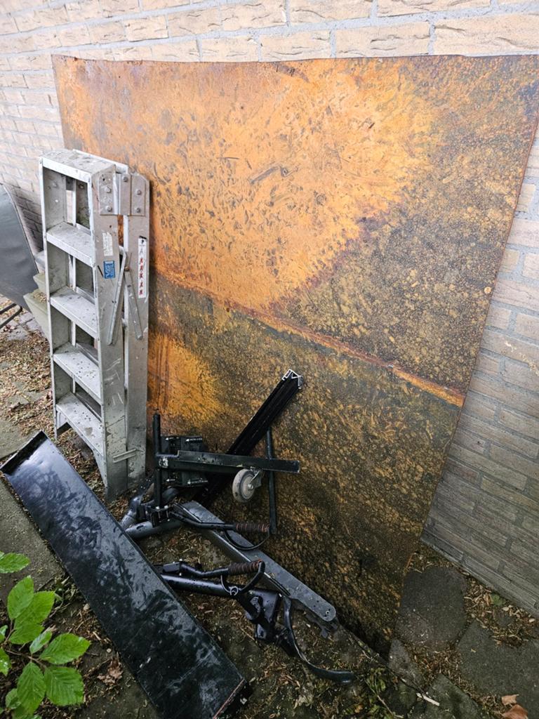 Gratis oud ijzer, Doe-het-zelf en Verbouw, Metalen, Ophalen, Gebruikt