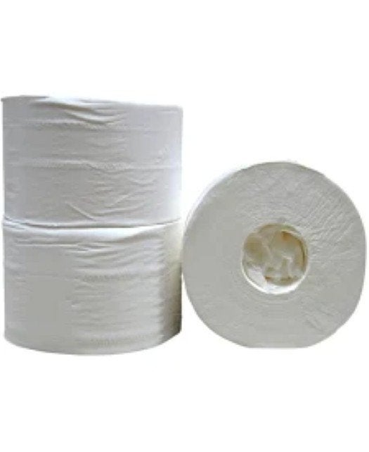 198 Rollen Toiletpapier Jumbo Mini cellulose 2 laags, Ophalen