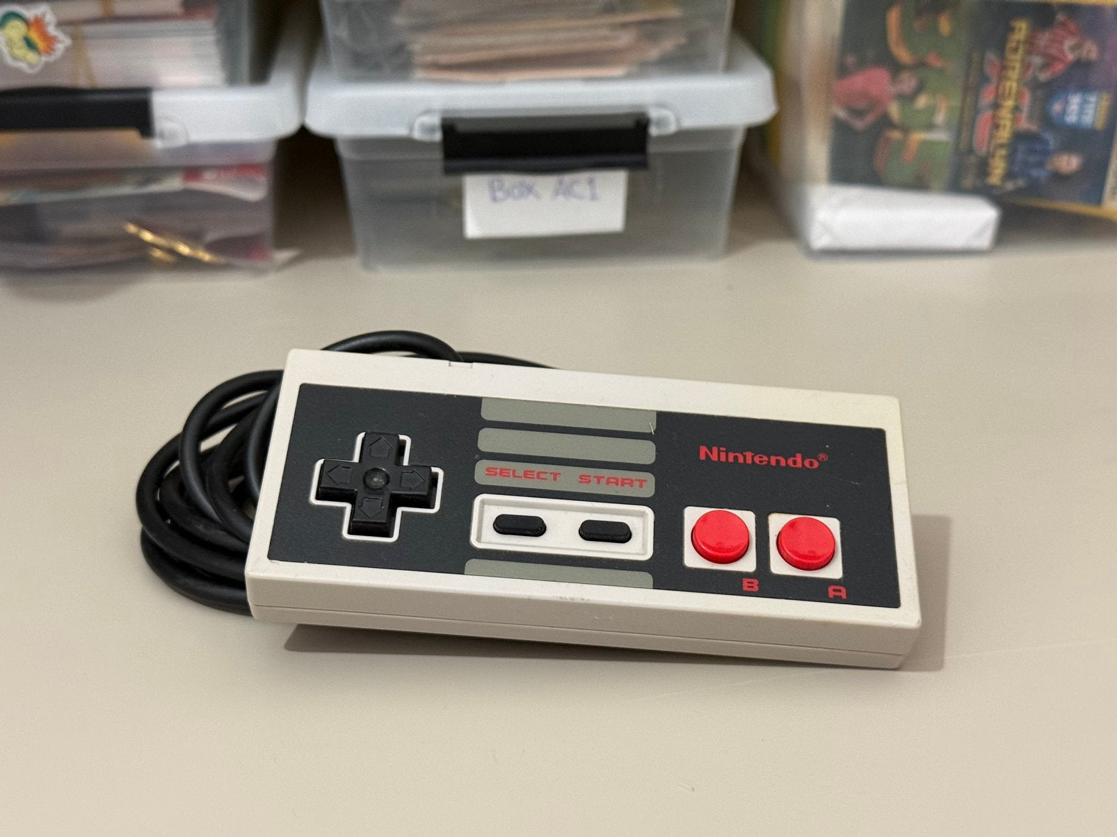 Nintendo Nes Gamepad Controller Vintage, Verzenden, Zo goed als nieuw, Met 1 controller