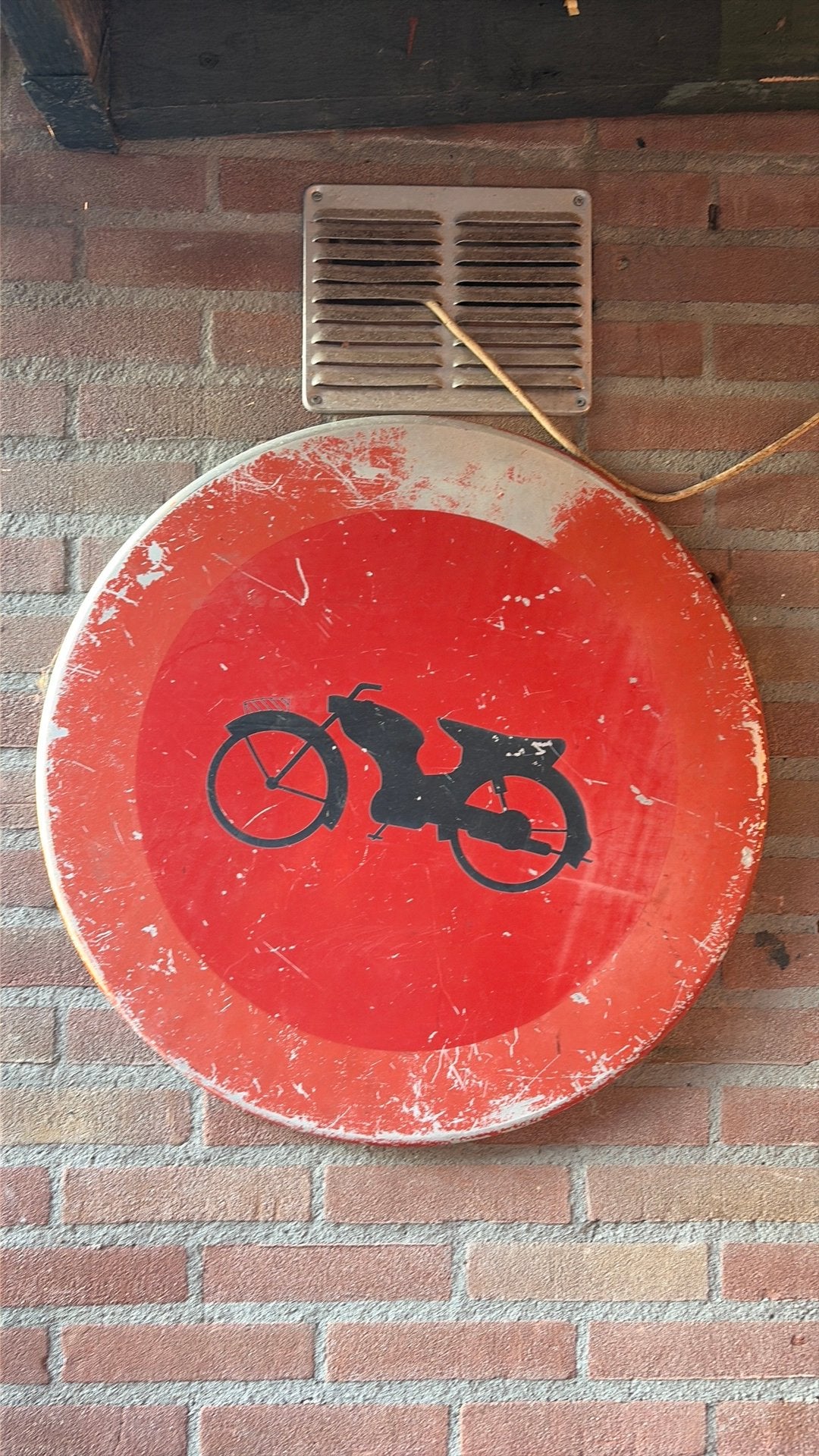 Bord met een oltimer bromfiets, Ophalen, Overige typen