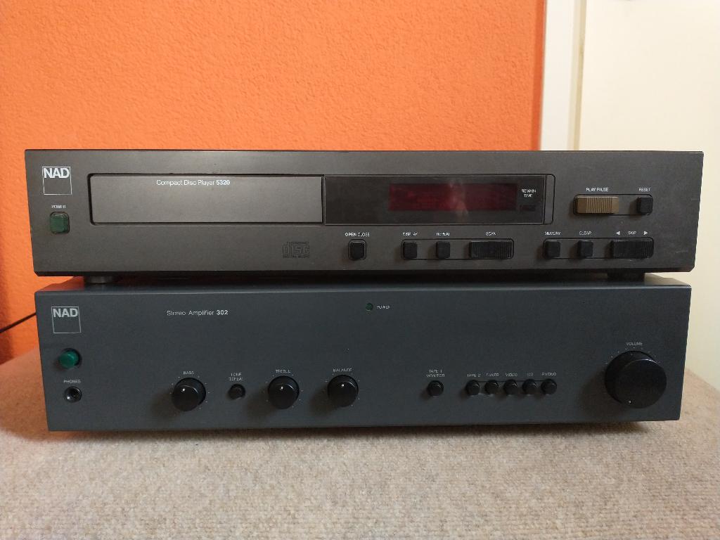 NAD 302 & NAD 5320 (verkocht), Ophalen of Verzenden, Refurbished, Cd-speler, Overige merken