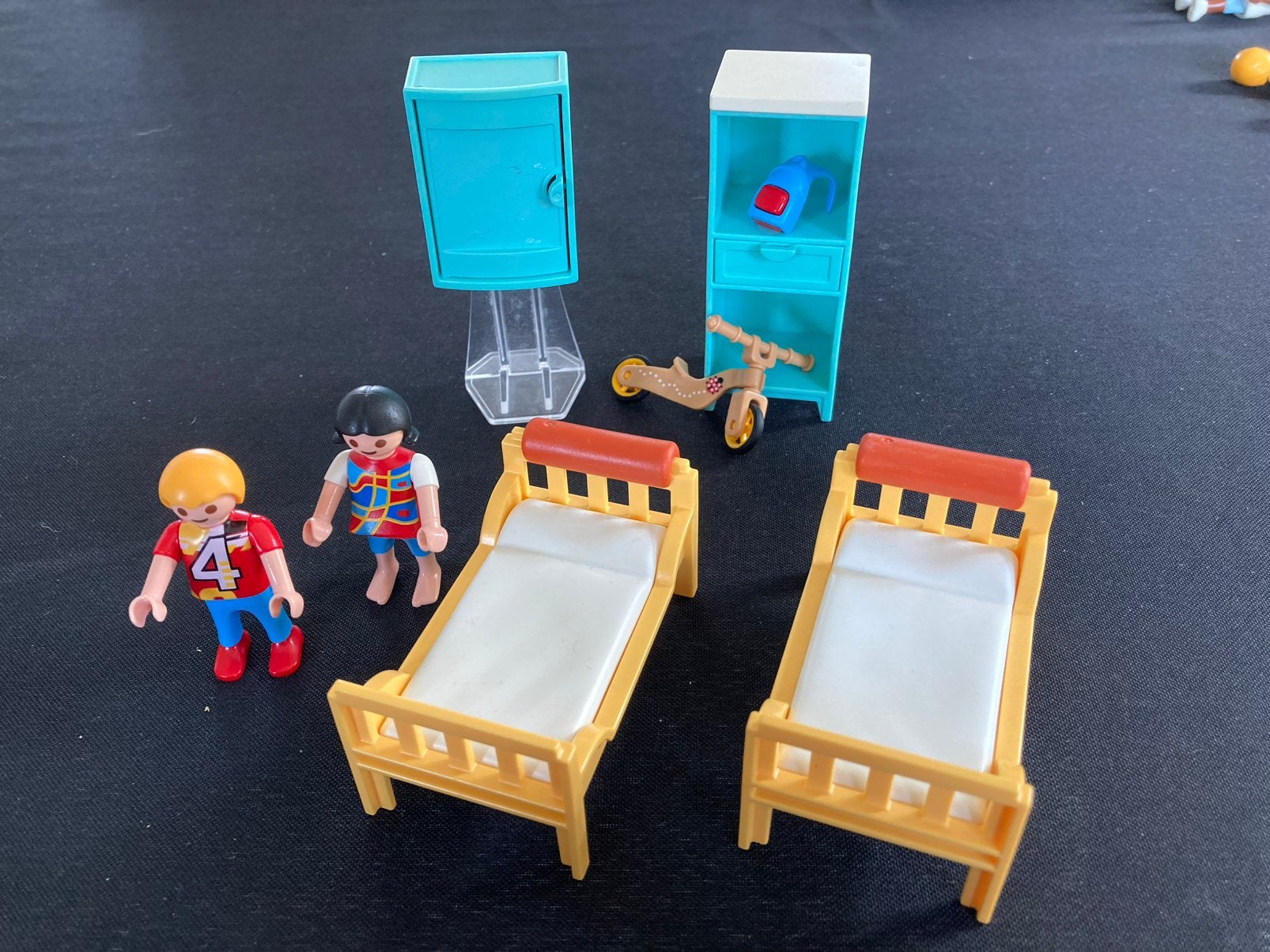 Playmobil kinderkamer met stapelbed, Ophalen of Verzenden, Zo goed als nieuw