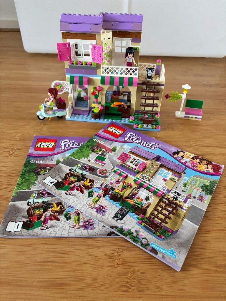LEGO Friends Heartlake Supermarkt 41108, Lego, Friends, Ophalen of Verzenden, Complete set