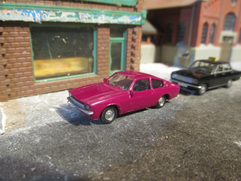 Opel Kadett C Coupe - SES bordeaux-rood met grijze bumpers, Ophalen of Verzenden, Nieuw, Auto, Overige merken