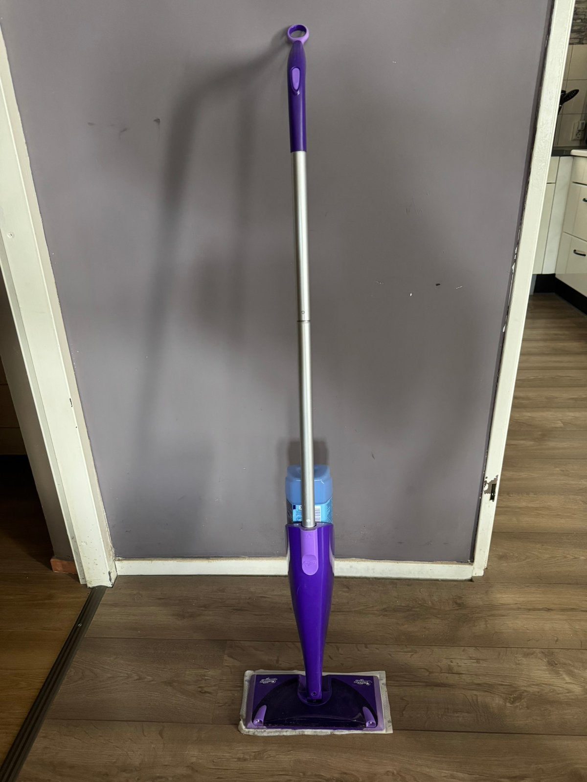 Swiffer WetJet met doeken en flessen reiniger, Ophalen, Mop of Dweil