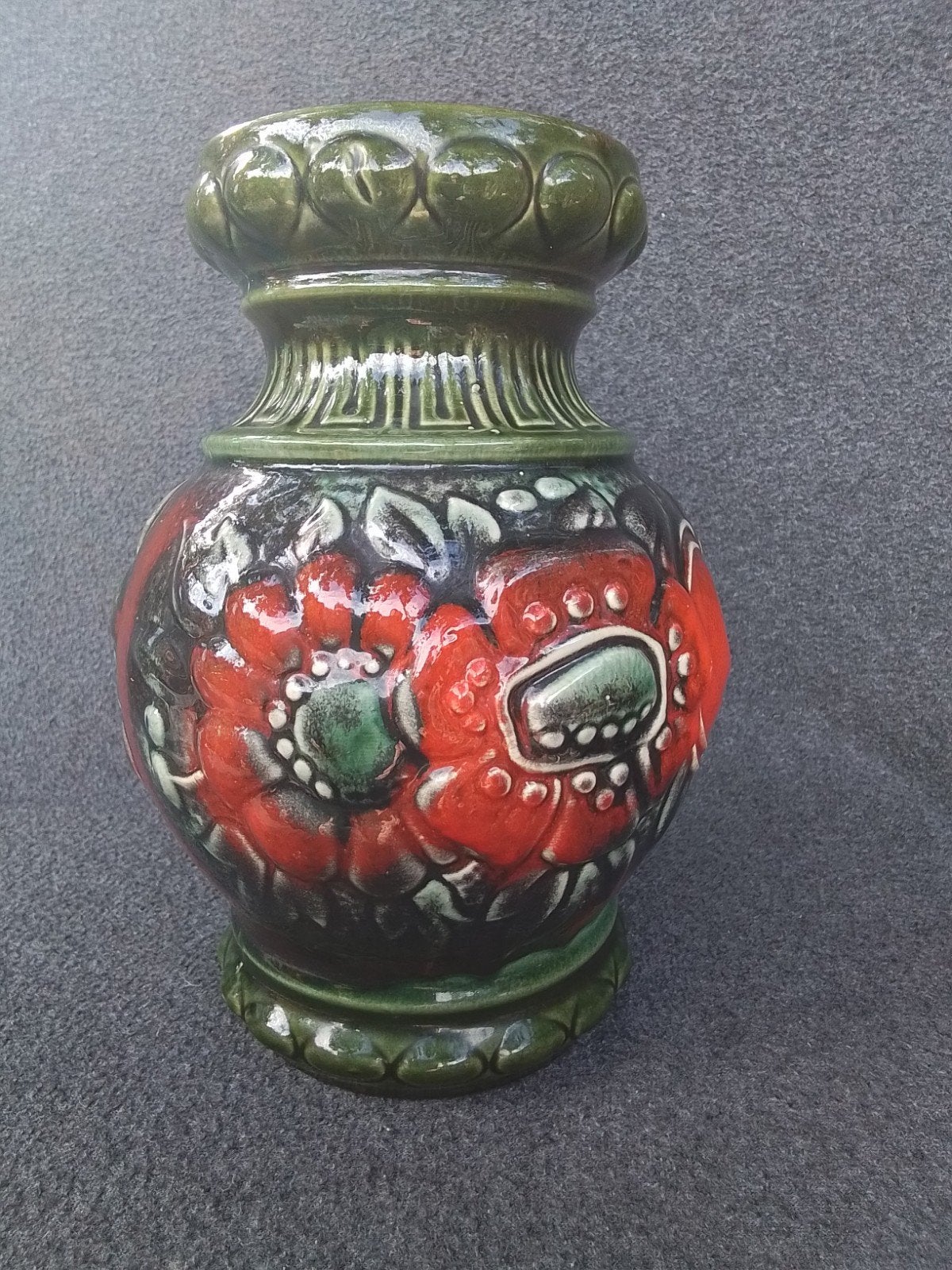 Vintage West-Germany vaas in mooie staat, Antiek en Kunst, Verzenden
