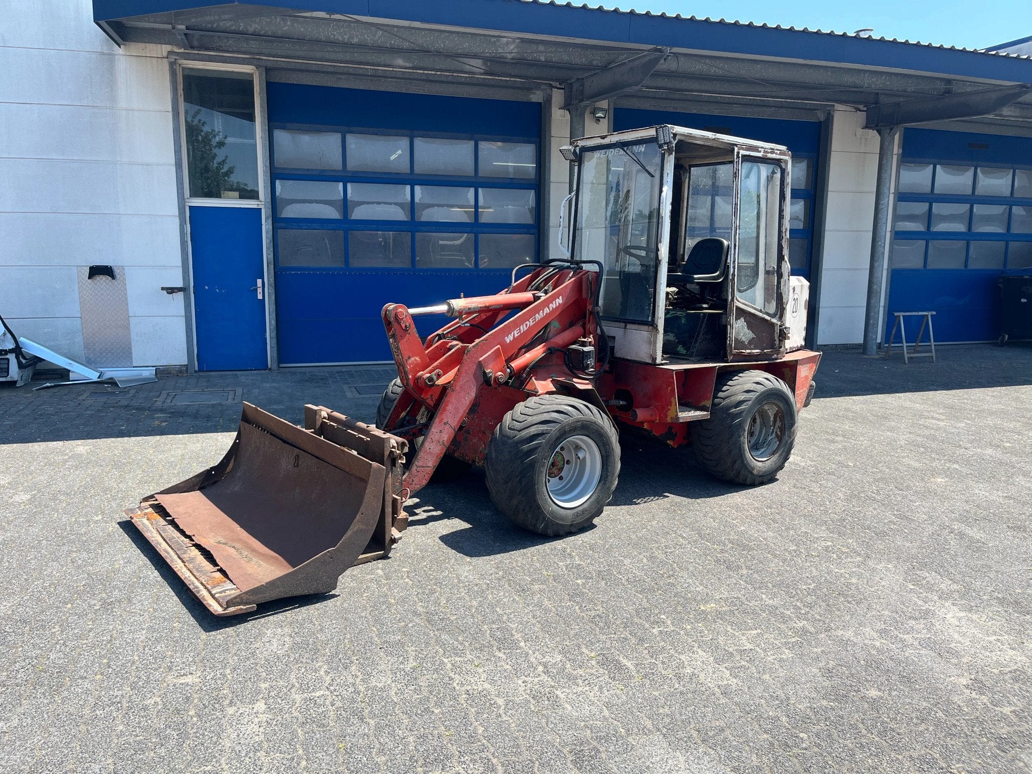 Weidemann 3002 Shovel / Loader (bj 1993), Weidemann, Nvt, NL, Wiellader of Shovel