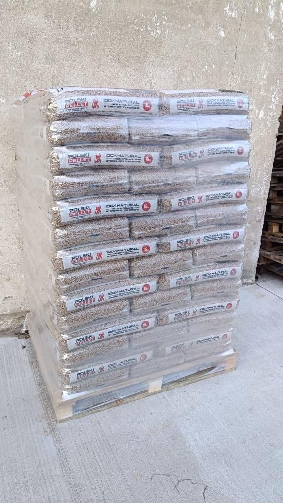 Holzpellets Houtpellets Pellets premiumquality 65 zakken, Tuin en Terras, Haardhout, Minder dan 3 m³, Ophalen of Verzenden