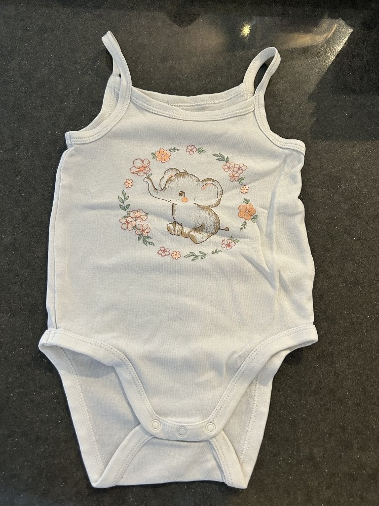 C&A Romper met spaghettibandjes maat 80, Kinderen en Baby's, Babykleding | Maat 80, Nacht- of Onderkleding, C&A, Jongetje of Meisje