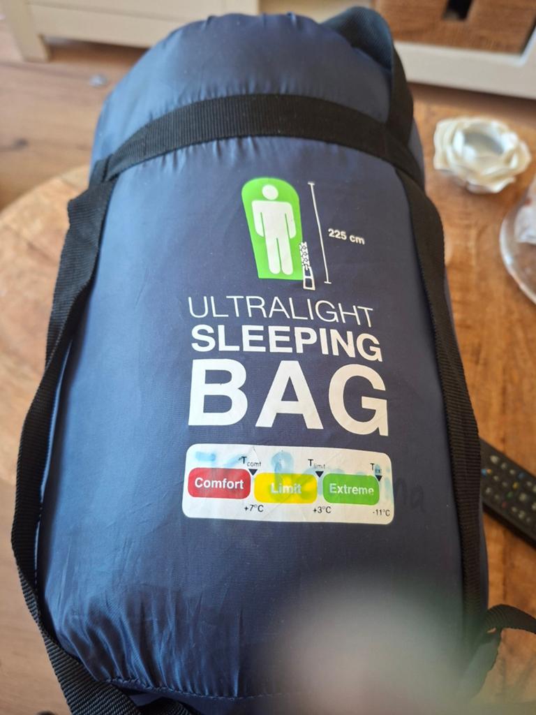Ultralight Slaapzak - Comfortabel tot +7C, Ophalen of Verzenden, Zo goed als nieuw