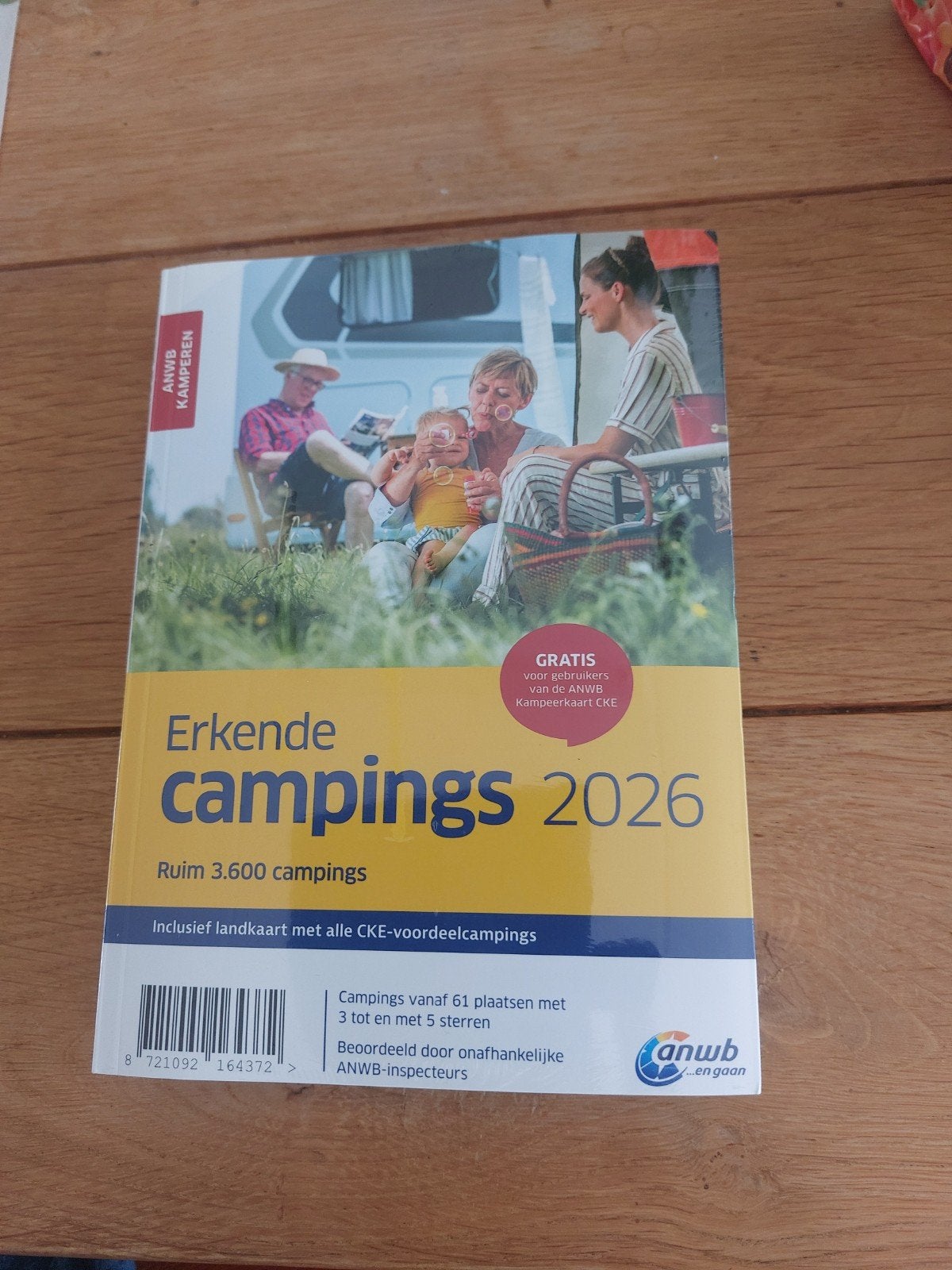 ANWB Campinggids 2026 + Gids Voordeelcampings - Nieuw!, Ophalen of Verzenden