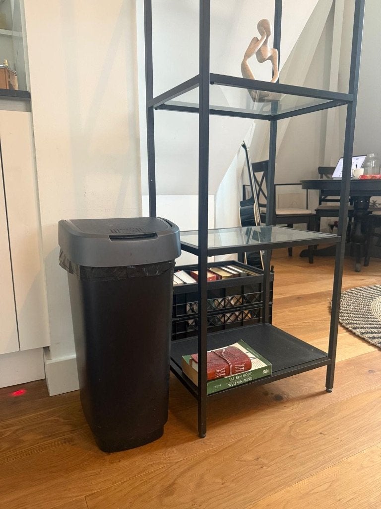 prullebak, Huis en Inrichting, Woonaccessoires | Prullenbakken, 40 liter of meer, Ophalen, Kunststof