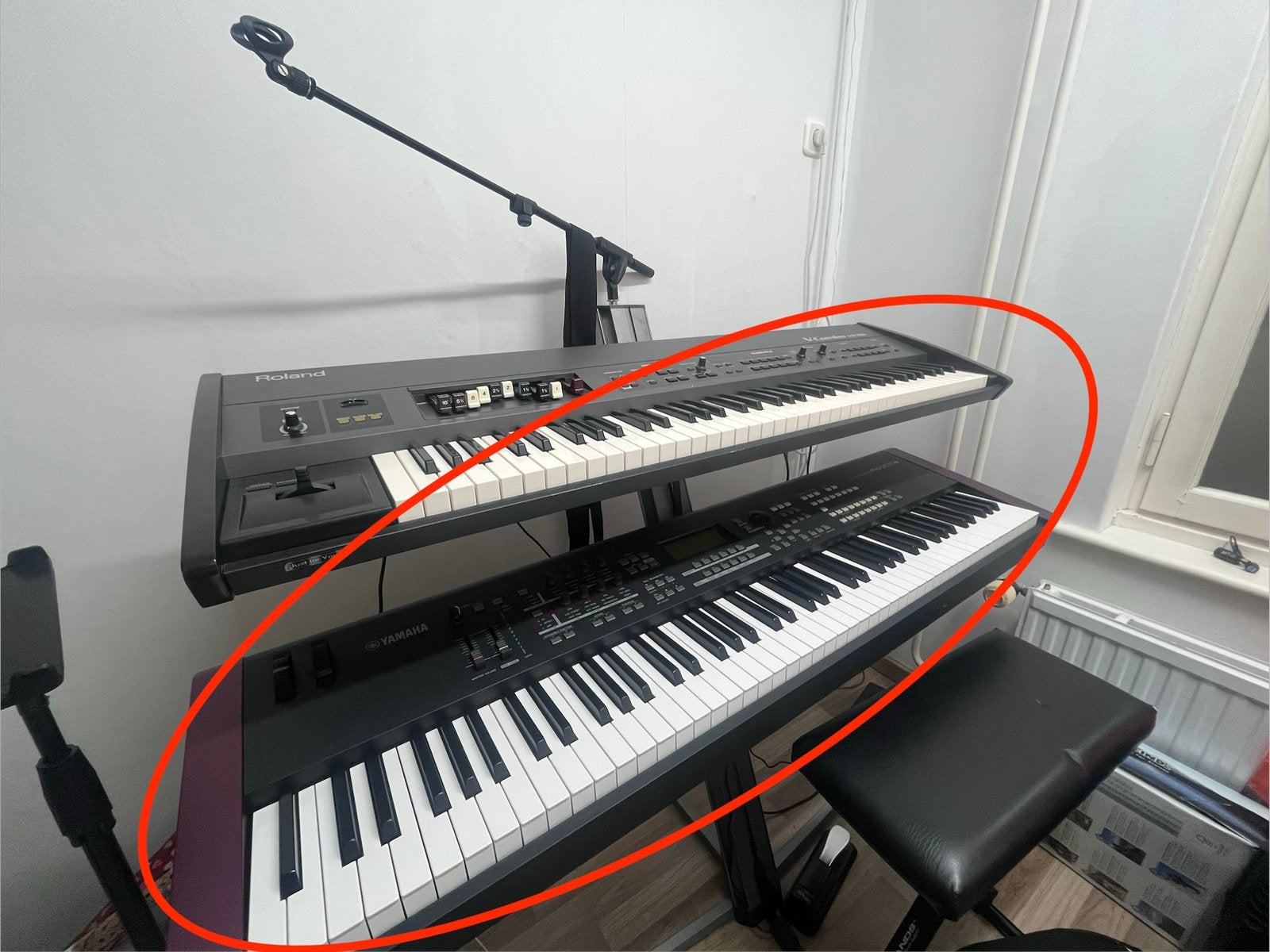 Yamaha MOXF-8, Ophalen, Zo goed als nieuw, Yamaha