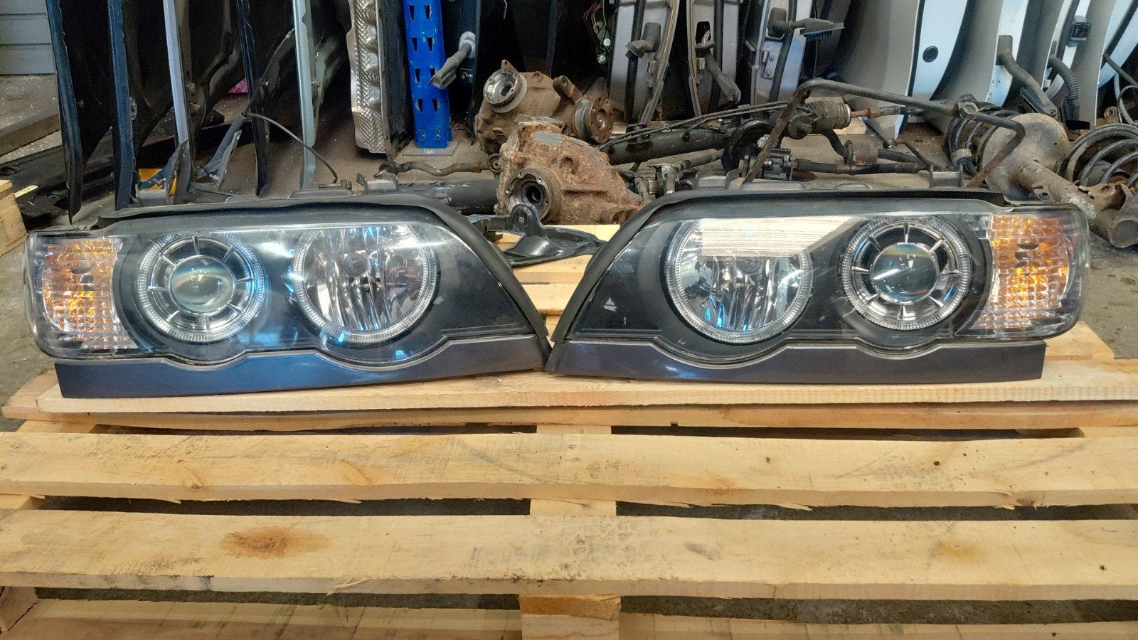 BMW X5 Xenon koplampen!!, Gebruikt, L, BMW, L