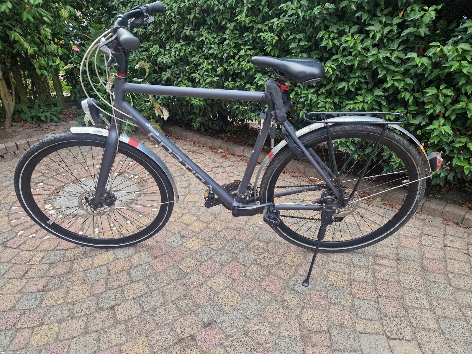 Cortina Speed Herenfiets - Lichtgewicht commuter Bike, Gebruikt, Versnellingen, 57 tot 61 cm, Schijfrem