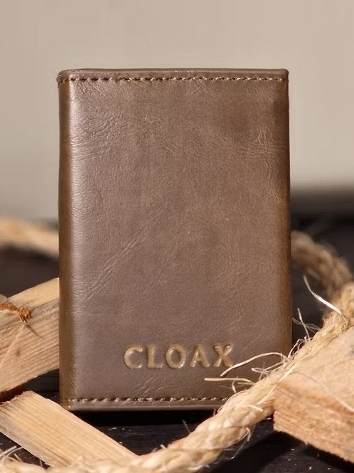 Cloax portemonnee, bruin, Verzenden, Nieuw, Bruin