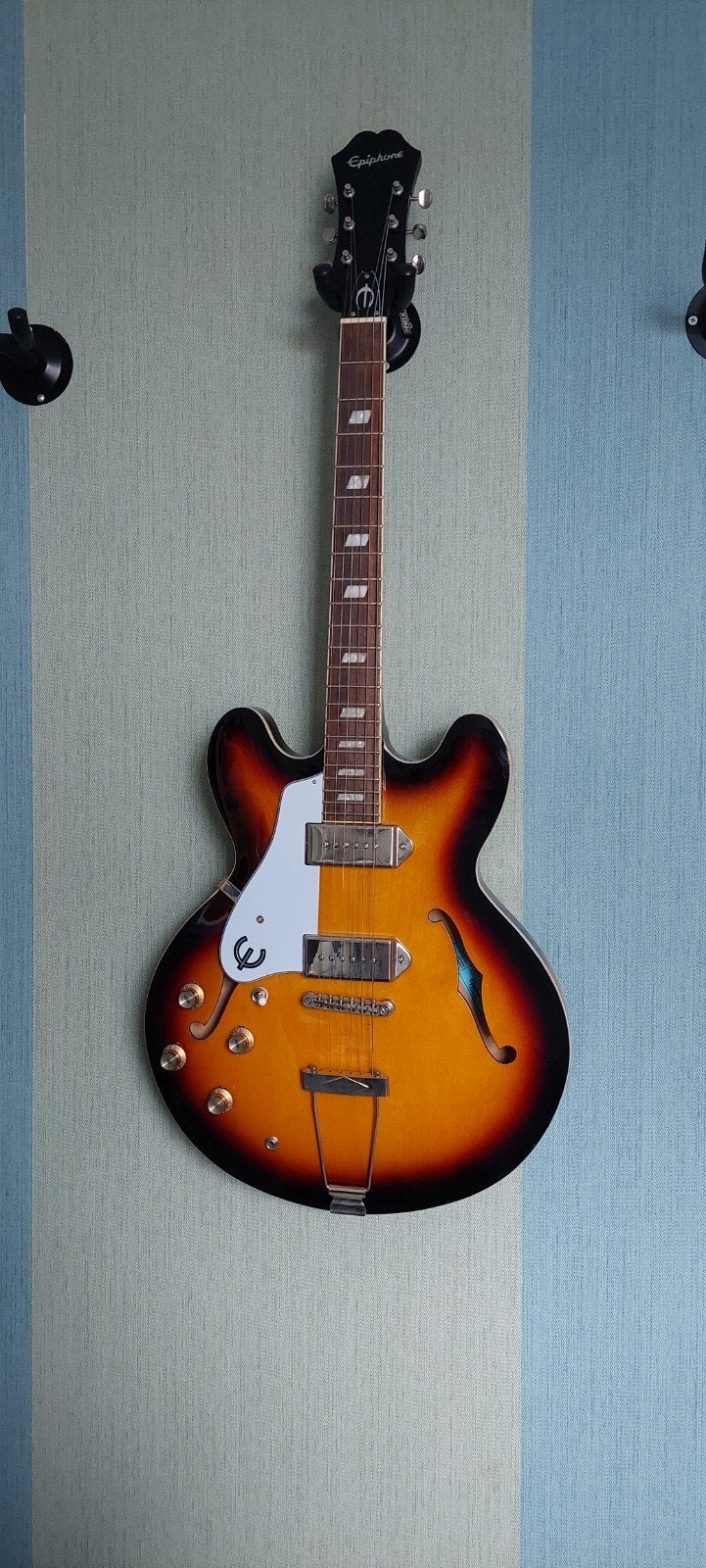 Epiphone Casino LH - Zo goed als nieuw, Ophalen of Verzenden, Zo goed als nieuw, Semi-solid body, Epiphone
