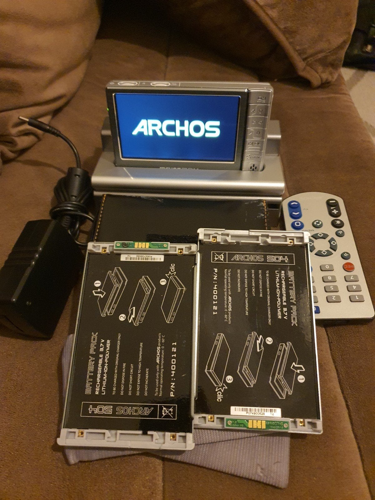 Retro Tech Handheld: Archos 504 Mediaspeler (Complete Set!), Ophalen of Verzenden, Overige typen