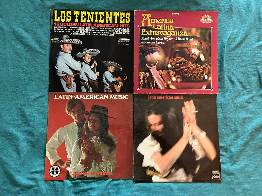 4 LP's Latijn-Amerikaanse muziek (ook per stuk te koop), LP, Gebruikt, Ophalen of Verzenden, Latijns-Amerikaans