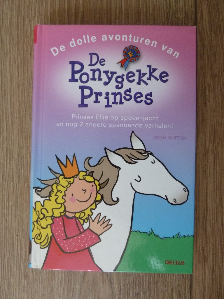 boek - de PONYGEKKE prinses, Boeken, Ophalen, Gelezen, Fictie algemeen