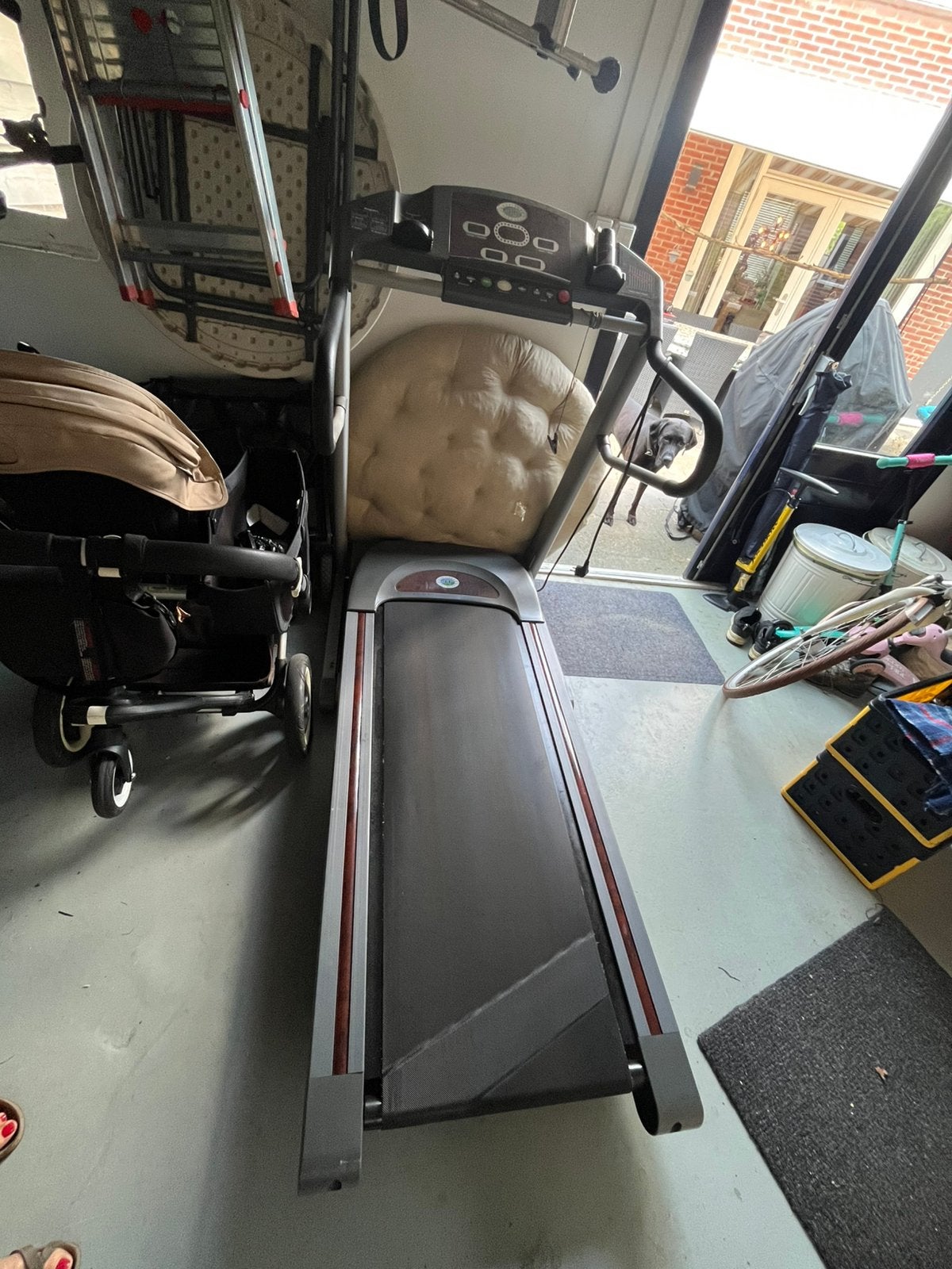 Loopband Horizon Fitness, Ophalen, Gebruikt, Metaal, Loopband
