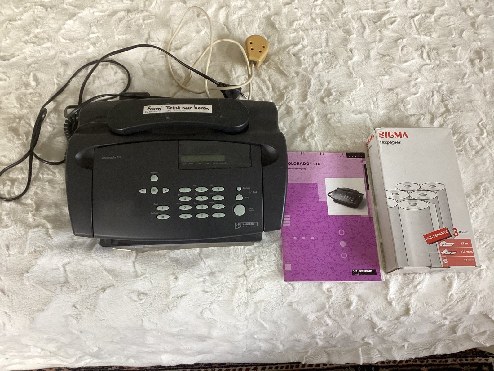 Fax Colorado 110 en kopieermachine in een, Telecommunicatie, Ophalen, Zo goed als nieuw, Fax