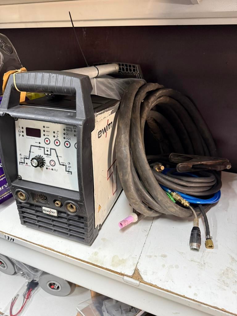 EWM Tetrix 230 DC VOOR ONDERDELEN Tig Dc Pulse, Ophalen, Gebruikt, 150 tot 250 ampère