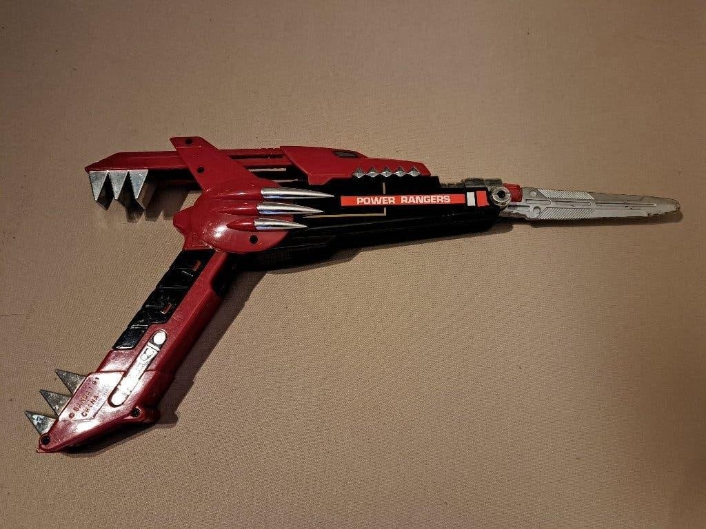 1993 Bandai MMPR Power Gun/Sword Blade Blaster, Ophalen of Verzenden, Gebruikt