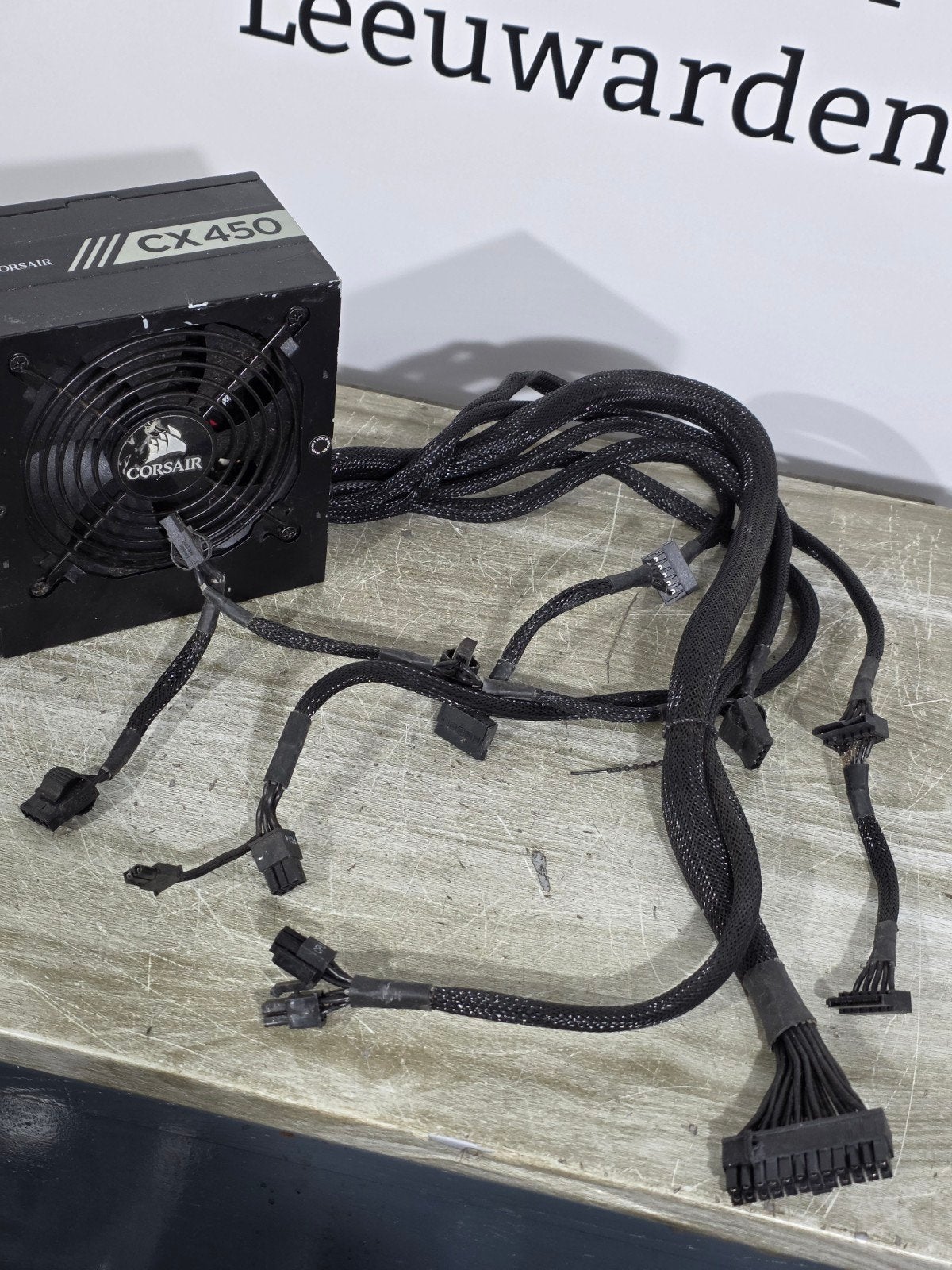 Corsair 450w max voeding psu power supply cx450 rps0053, Gebruikt, ., Ophalen of Verzenden, .