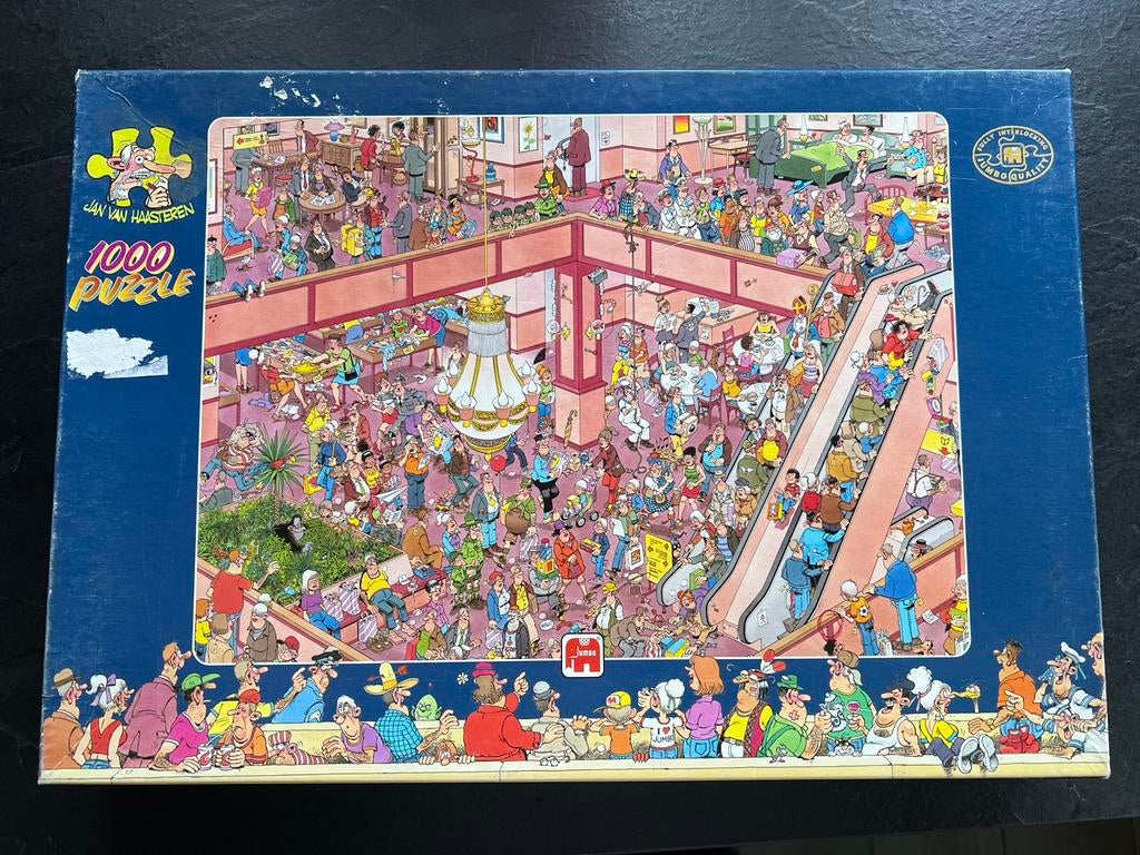 Jan van Haasteren uitverkoop, Ophalen of Verzenden, 500 t/m 1500 stukjes, Gebruikt, Legpuzzel