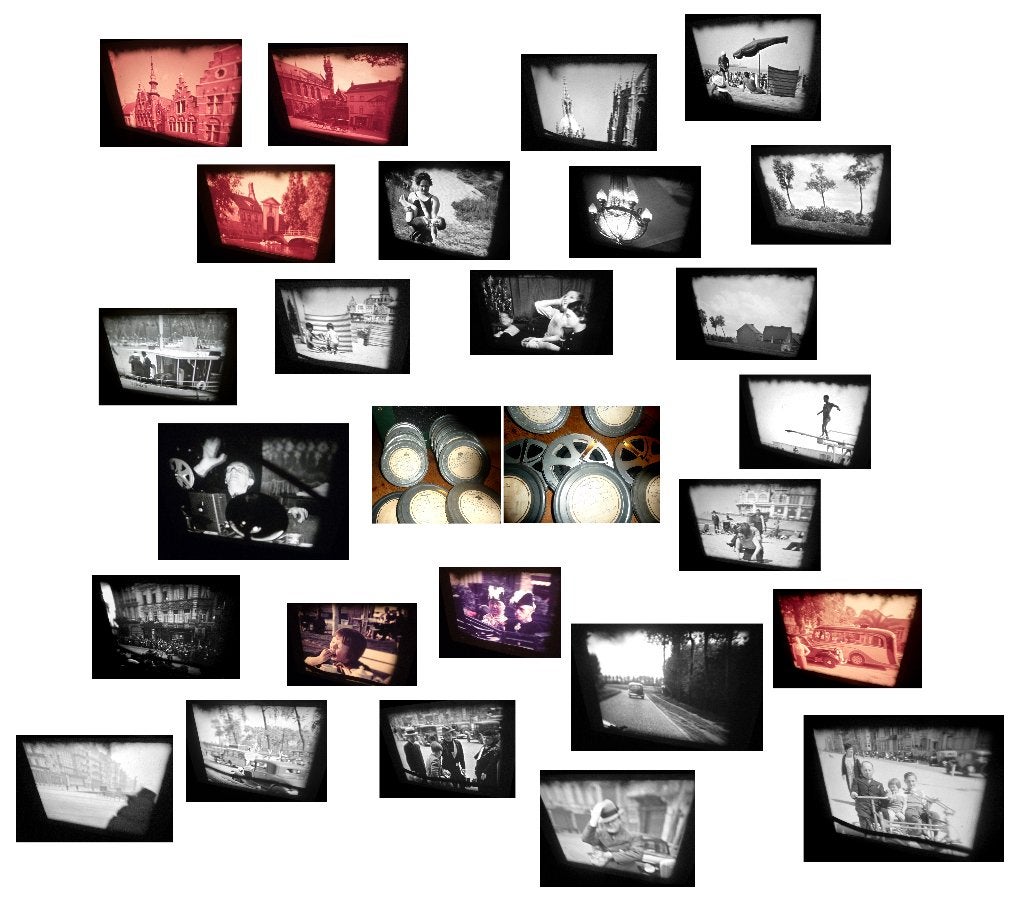 16mm film amateur op 13x120mtr siemens klemspoelen 1935-1941, Ophalen of Verzenden, 16mm film