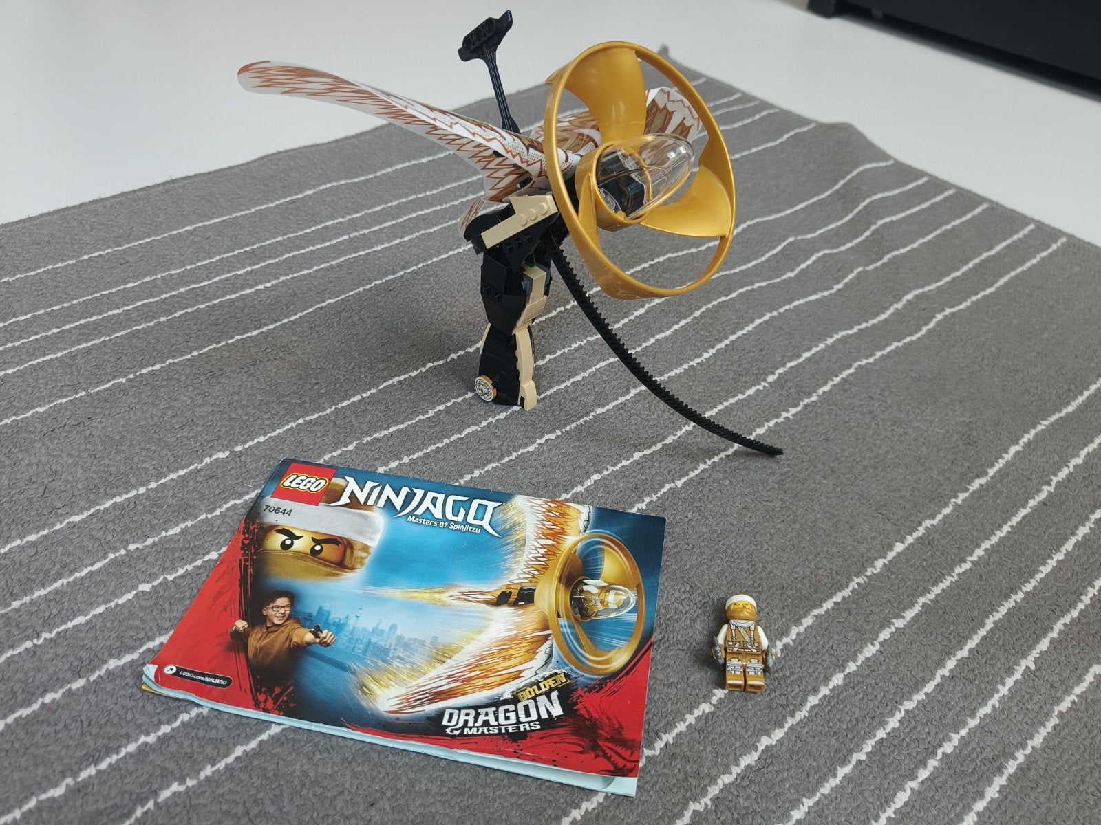 Lego Ninjago 70644 Golden dragon master, Compleet, Lego, Ophalen of Verzenden, Zo goed als nieuw