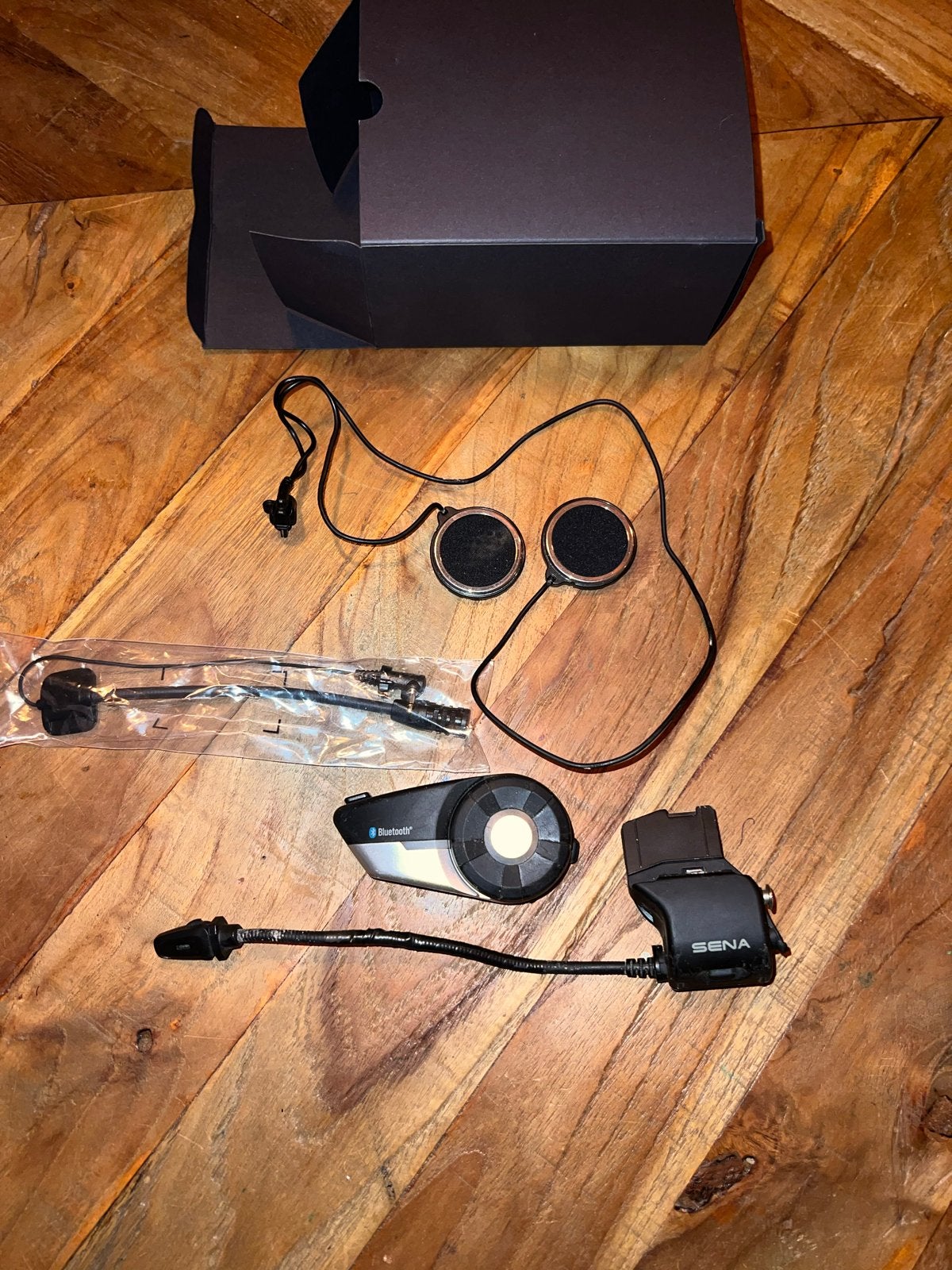 Sena Bluetooth Headset voor Motorhelm 20S, Motoren, Verzenden, Gebruikt