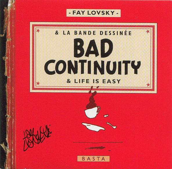 cd-single van Fay Lovsky & La Bande Dessinée – Bad Continuit, Verzenden, Zo goed als nieuw, Pop