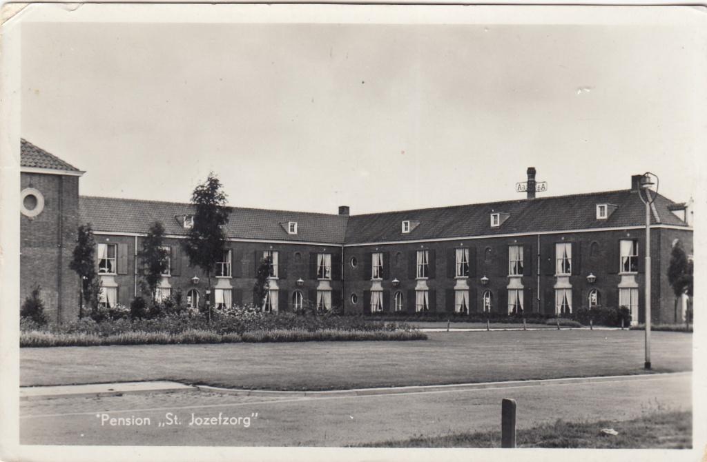 Tilburg - Pension St.Jozefzorg, Verzamelen, Ansichtkaarten | Nederland, Verzenden, 1940 tot 1960, Gelopen, Noord-Brabant
