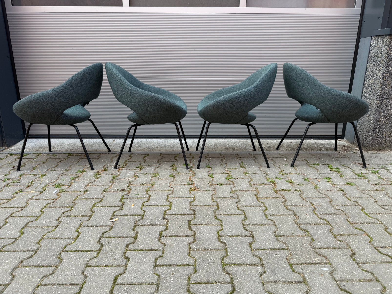 Artifort Shark stoel (4x) - Rene Holten -, Luxe design, Overige kleuren, Zo goed als nieuw, Vier