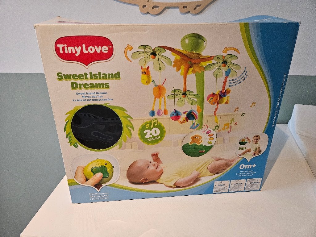 Tiny love muziekmobiel, Ophalen, Zo goed als nieuw, Mobiel, Met licht