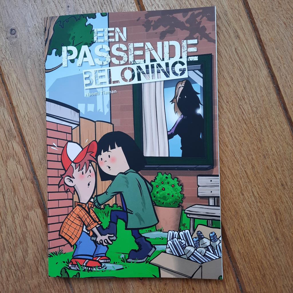 Naomi Tieman - Een passende beloning, Ophalen of Verzenden, Zo goed als nieuw, Naomi Tieman, Fictie algemeen