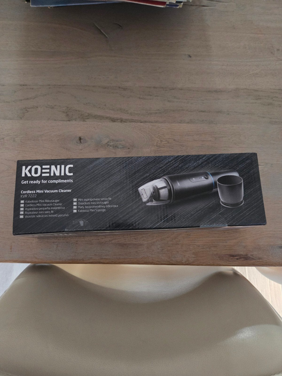 Koenic Draadloze Mini Stofzuiger - Compact & Krachtig, Overige merken, Kruimeldief, Draadloos, Nieuw