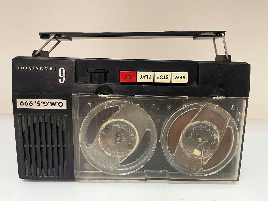Transistor Taperecorder O.M.G.S. 999 Super Delux (defect), Audio, Tv en Foto, N, N, Ophalen of Verzenden, N