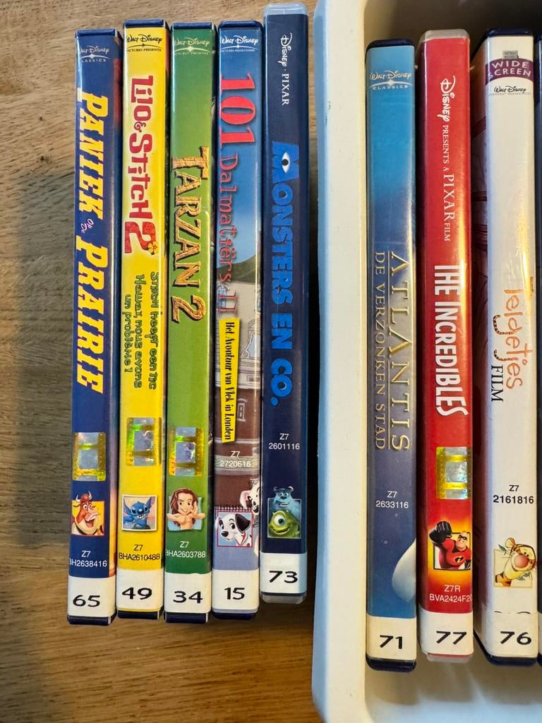 Disney dvd’s te koop, Ophalen, Zo goed als nieuw, Europees, Overige typen