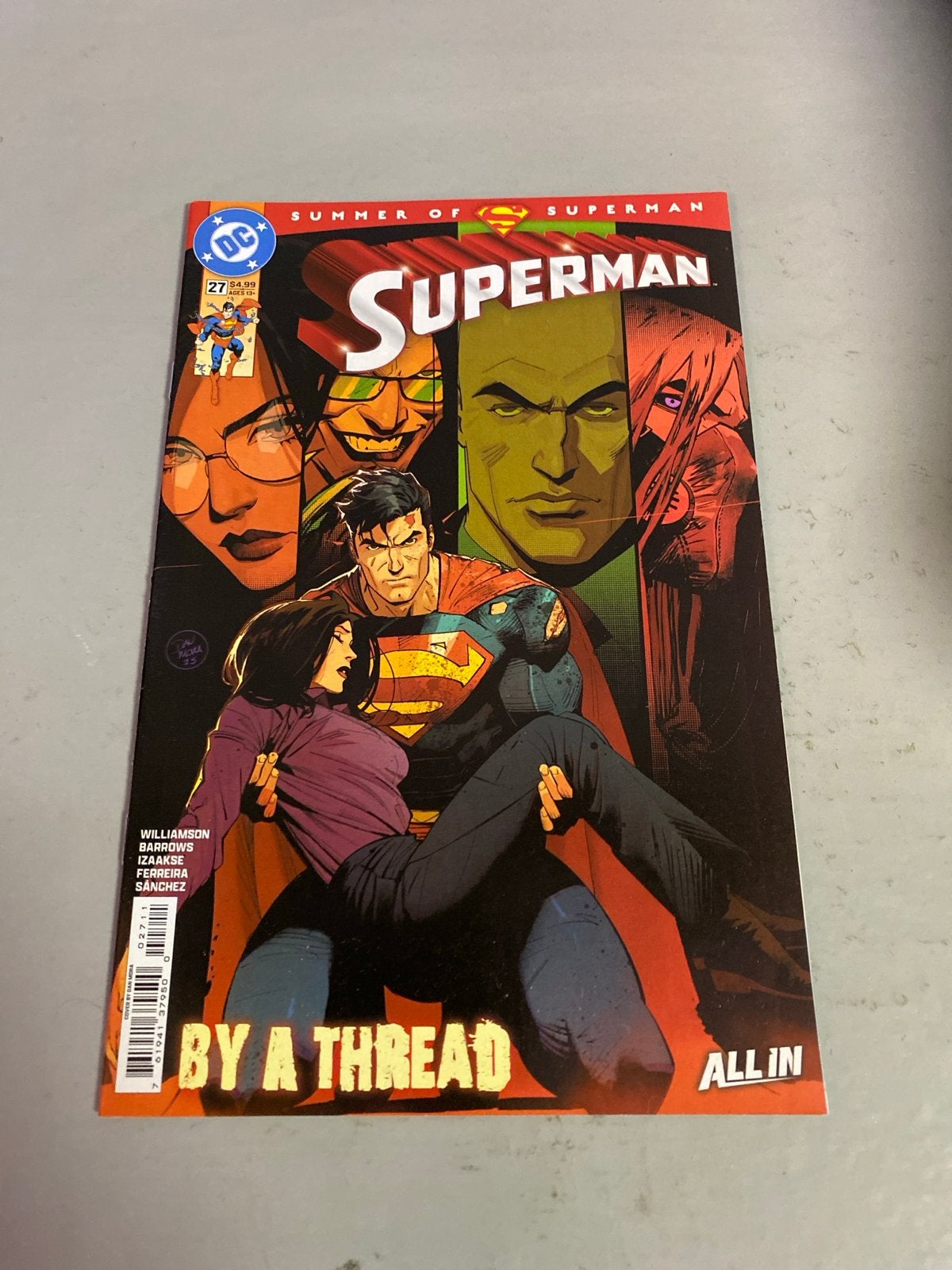 Superman Vol. 6 #27 - DC Comics - Summer of Superman, Boeken, Eén comic, Ophalen of Verzenden, Zo goed als nieuw, Amerika