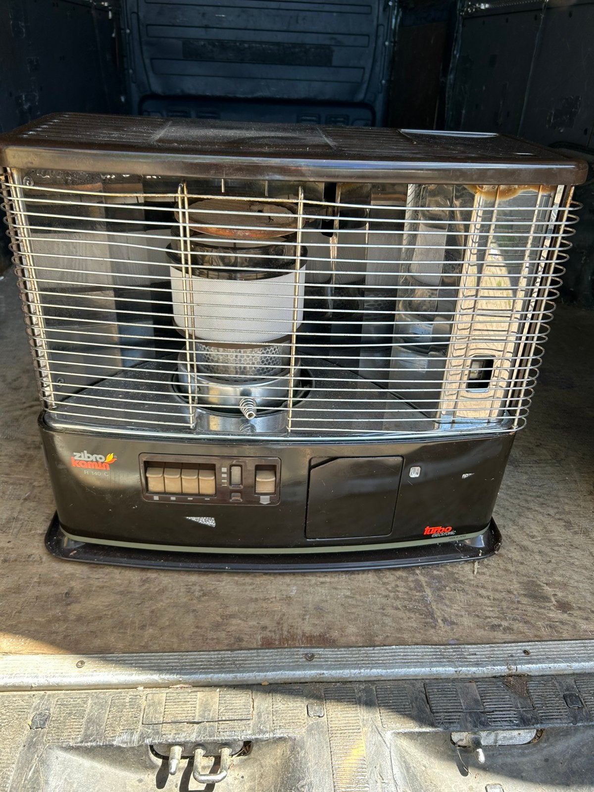 Zibro kamin _R 140 c, Ophalen of Verzenden, Zo goed als nieuw, Overige brandstoffen, Petroleumkachel