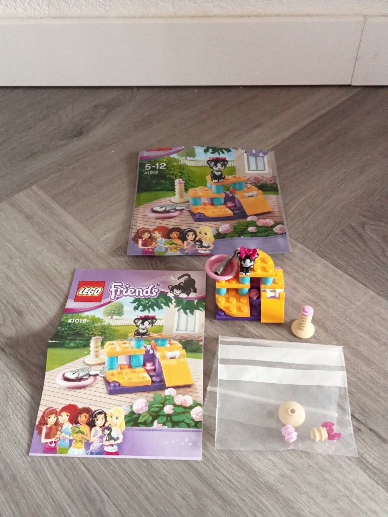 Lego Friends Animal Series I 41018 Cat's Playground, Inclusief instructies, Lego, Friends, Ophalen of Verzenden