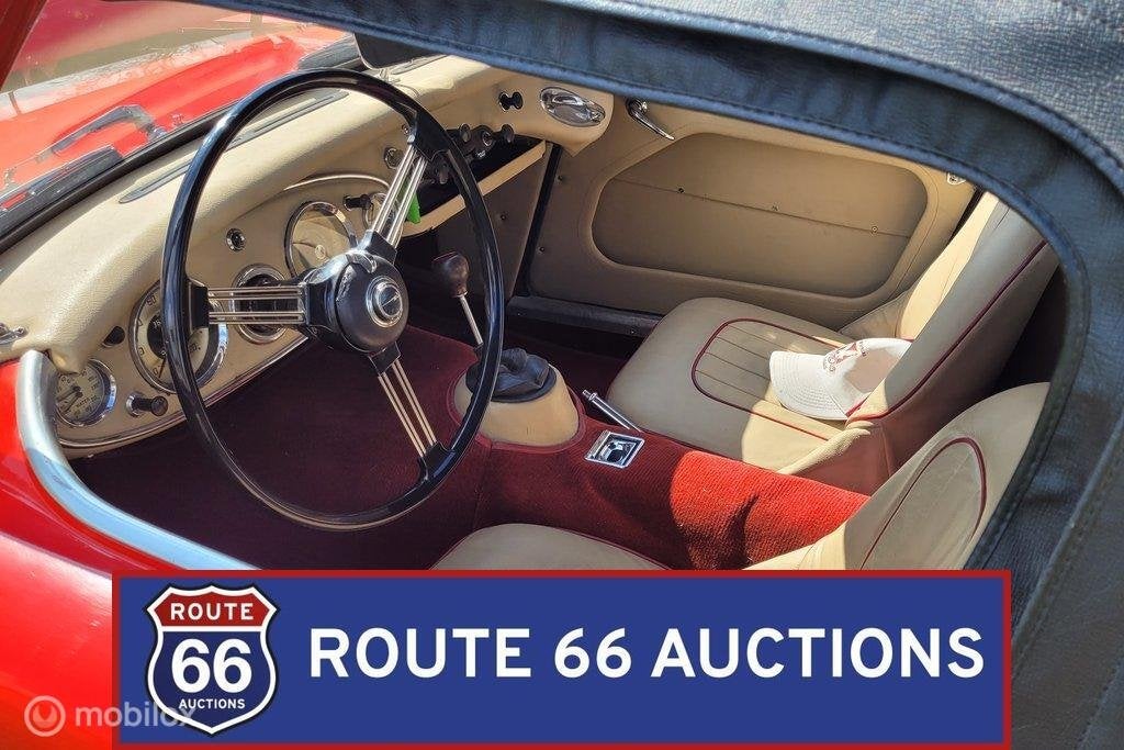 Austin-Healey 3000 Mk II BT7 | Route 66 Auctions, Auto's, Overige merken, Overige carrosserieën, Zwart, Bedrijf