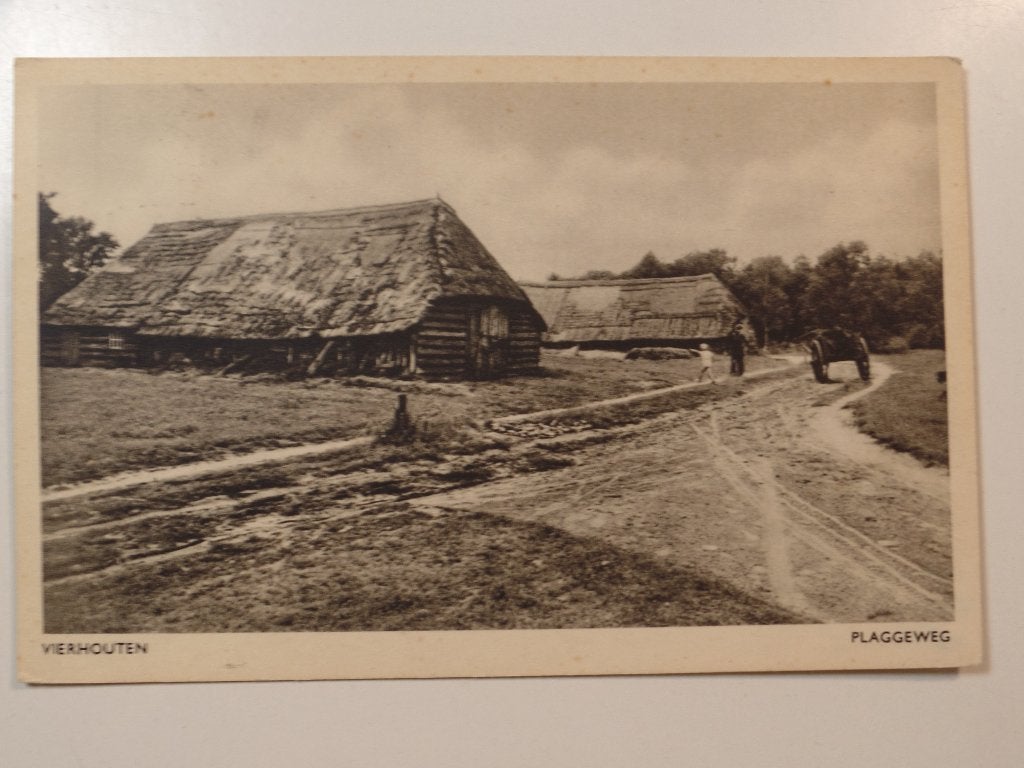 Vierhouten, Ophalen of Verzenden, 1940 tot 1960, Gelopen, Friesland