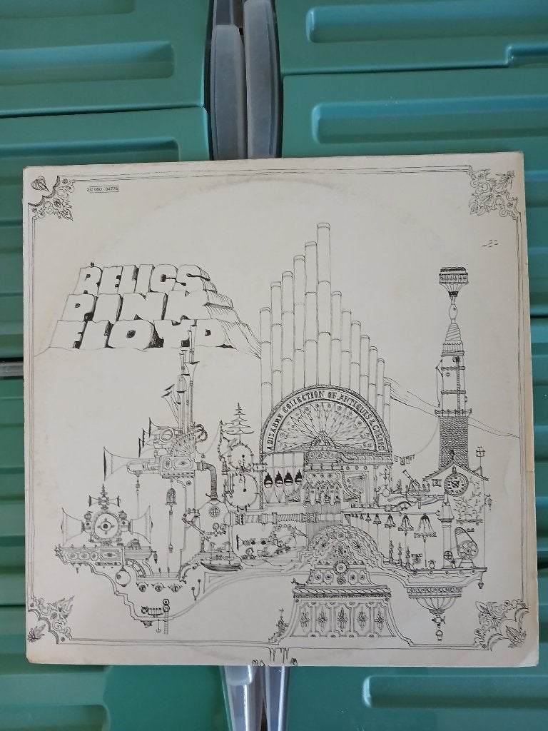 pink floyd-relics  LP, Gebruikt, Verzenden, Poprock, Inclusief binnenhoes