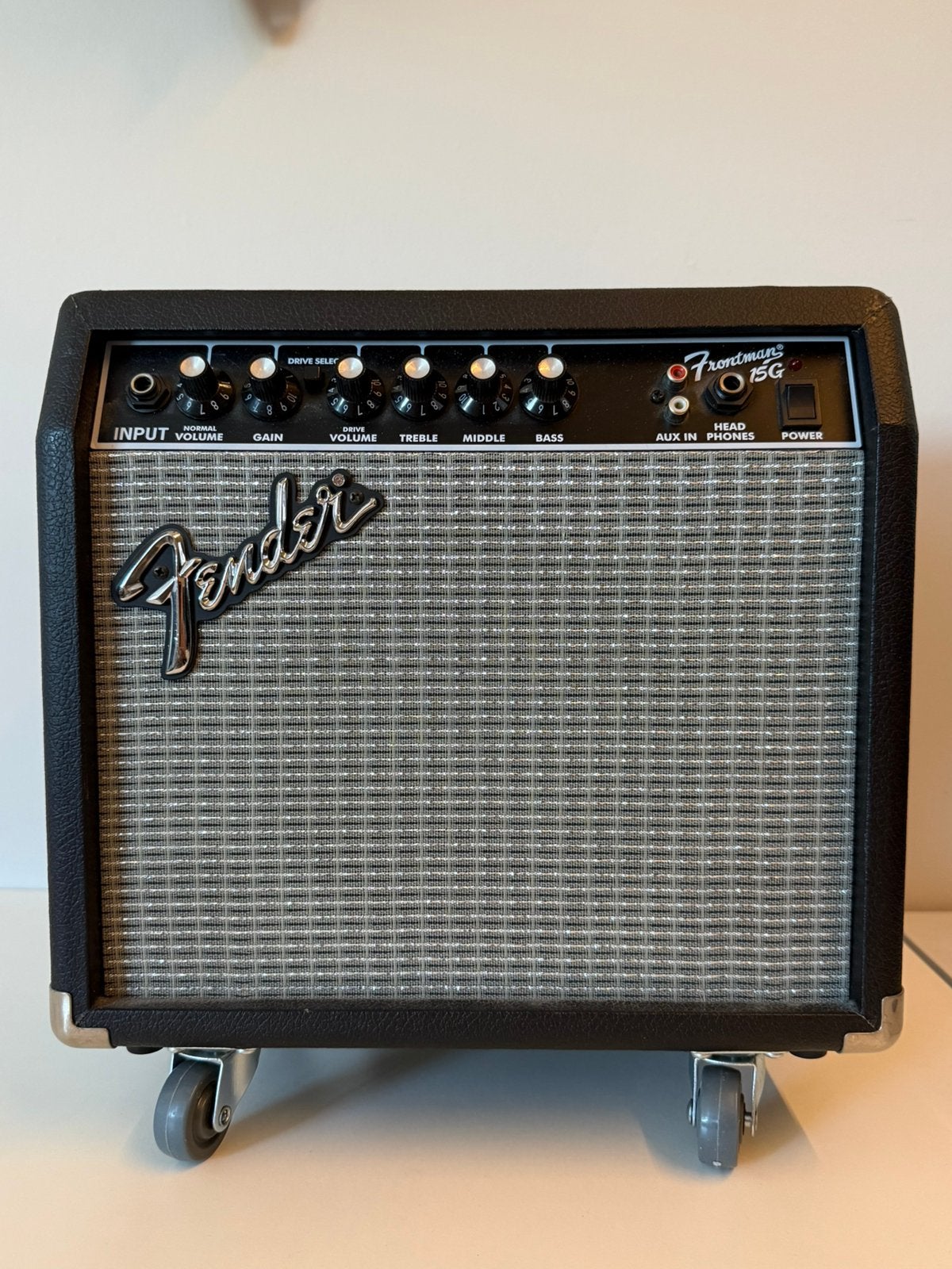 Fender Frontman 15G gitaarversterker., Muziek en Instrumenten, Versterkers | Bas en Gitaar, Ophalen, Zo goed als nieuw, Minder dan 50 watt