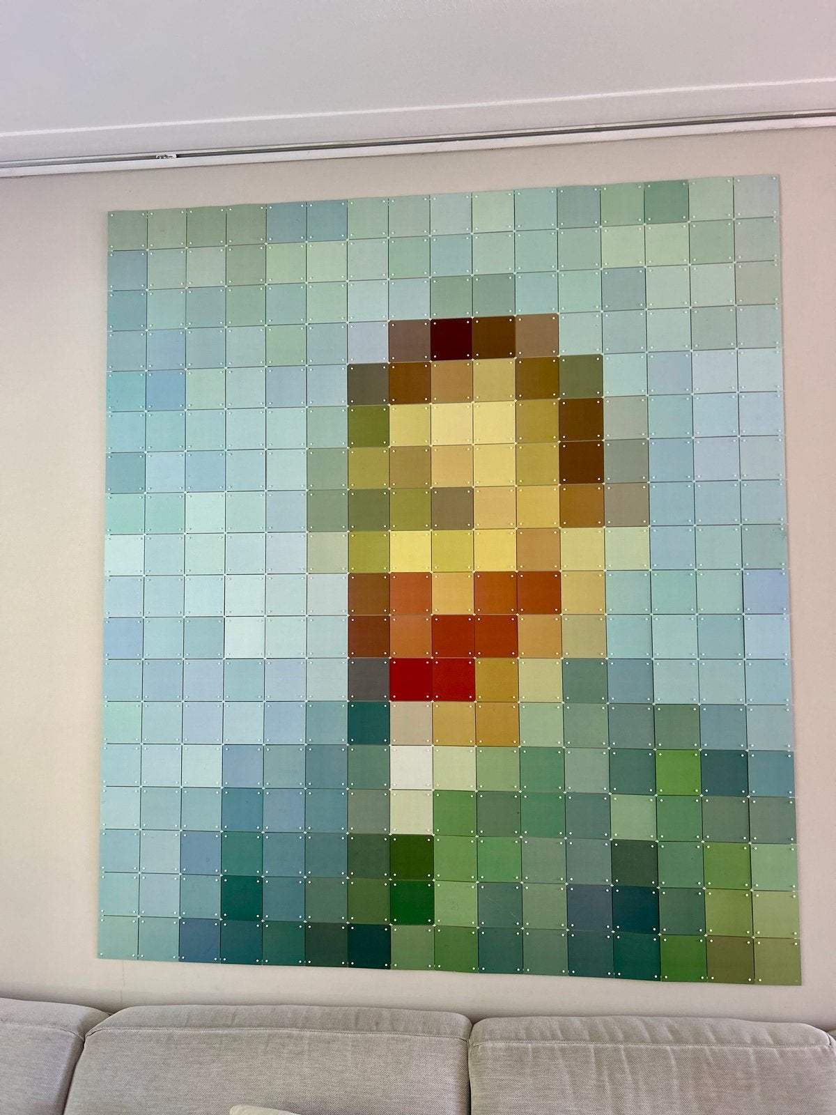 Ixxi zelfportret van Gogh, Ophalen, Hout, Handgeschilderd, Gemengde techniek