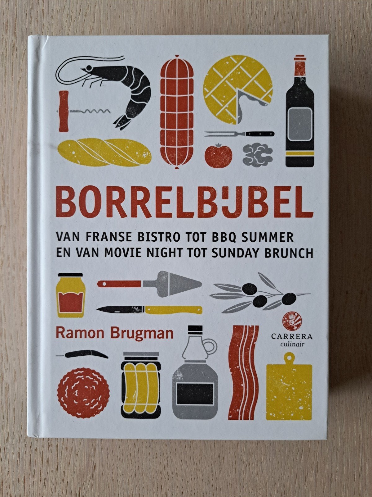 BORRELBIJBEL - Ramon Brugman, Boeken, Kookboeken, Ophalen of Verzenden, Zo goed als nieuw